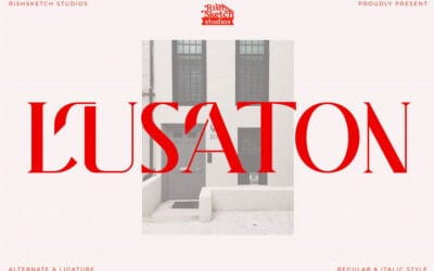 Lusaton Font
