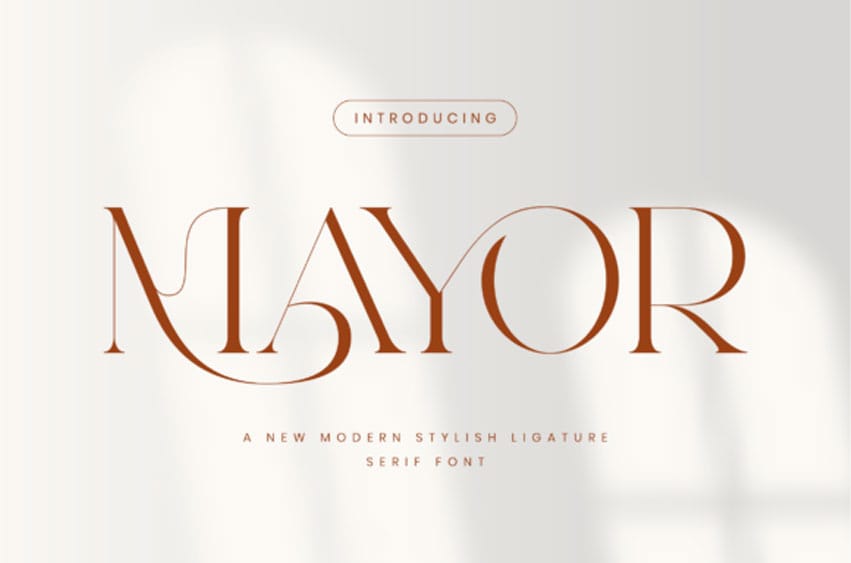 Mayor Font