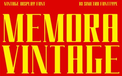 Memora Vintage Font