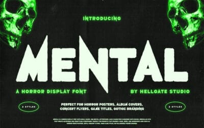 Mental Horror Font