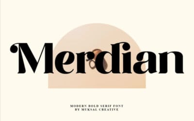 Merdian Font