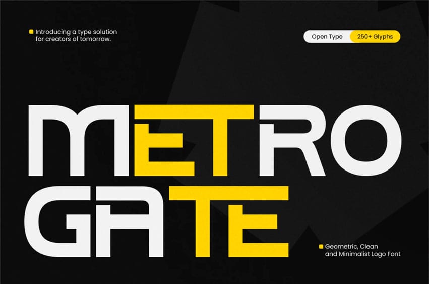 Metro Gate Font