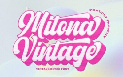 Mitona Vintage Font