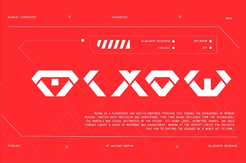 Mixow Font