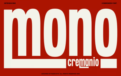 Mono Cremanio Font
