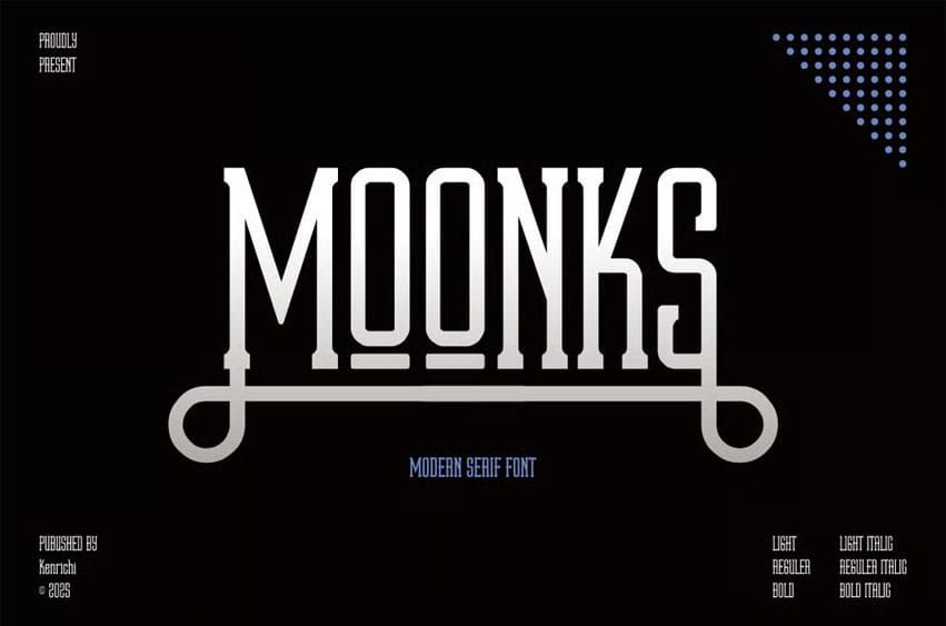 Moonks Font
