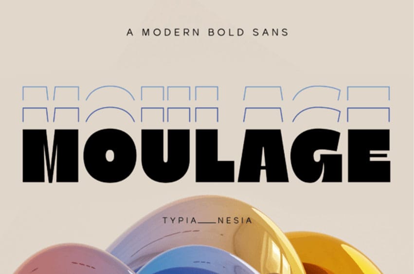 Moulage Font