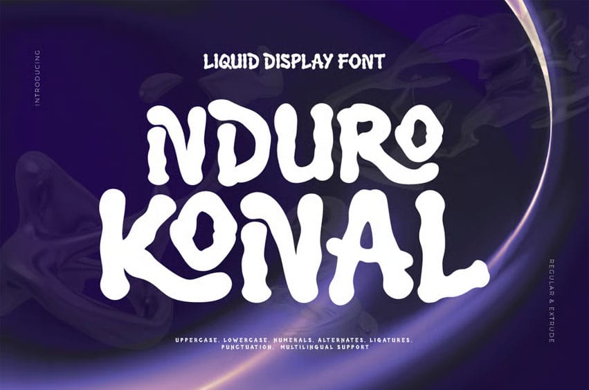 Nduro Konal Font