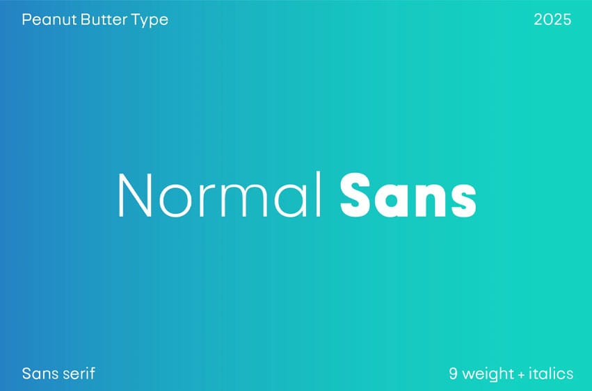 Normal Sans Font