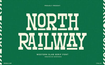 North Railway Font