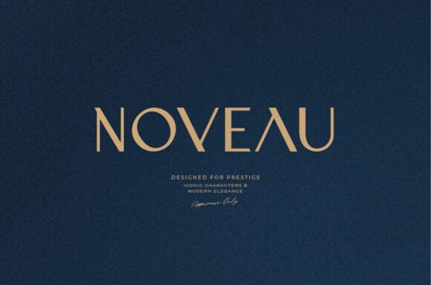 Noveau Font