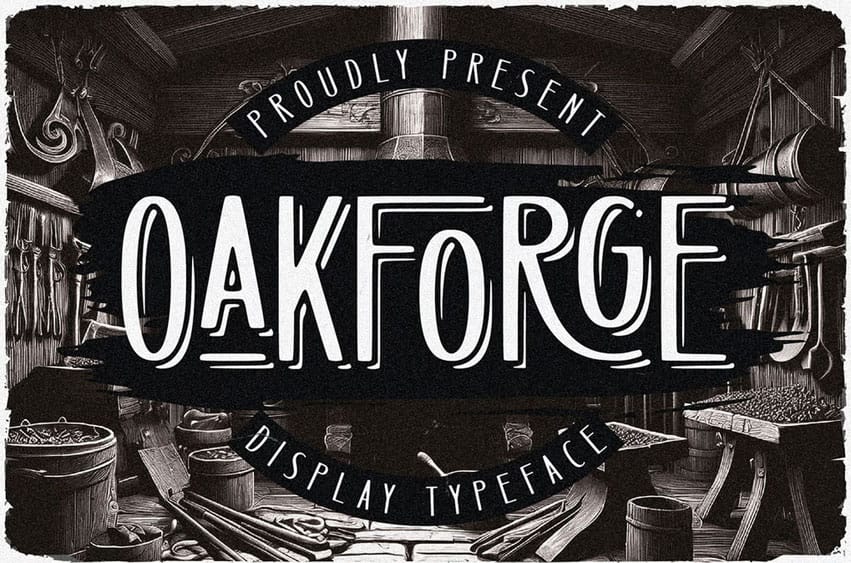 Oakforge Font