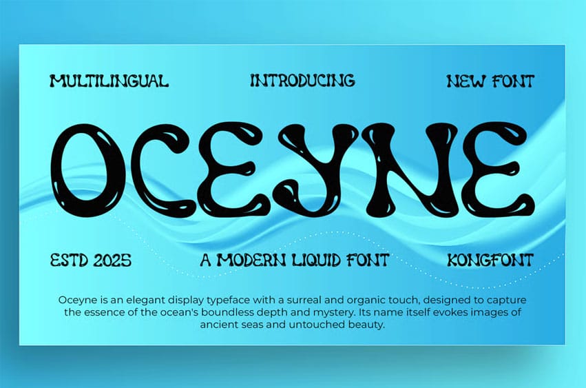 Oceyne Font