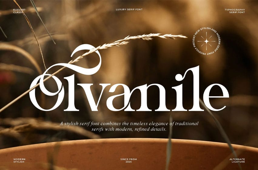 Olvanile Font