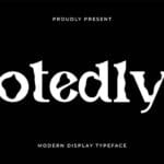 Otedly Font