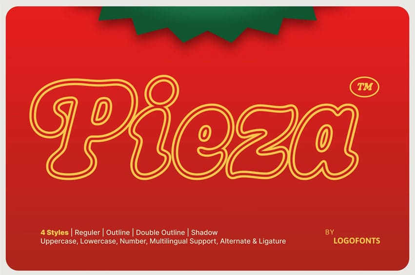 Pieza Font