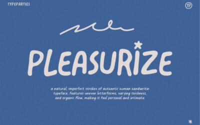 Pleasurize Font