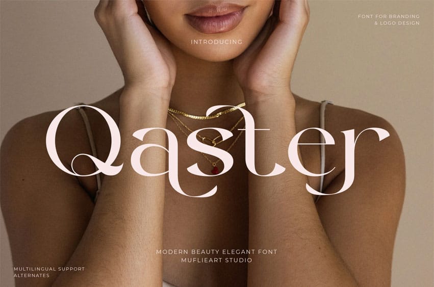 Qaster Font