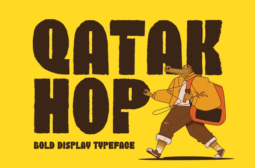 Qatak Hop Font