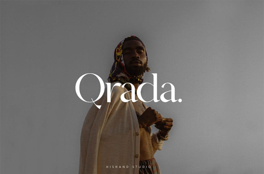 Qrada Font