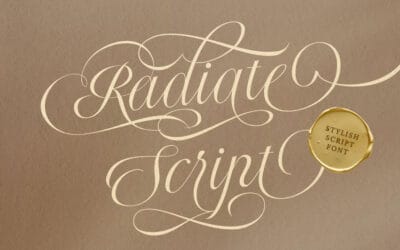Radiate Script Font