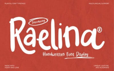 Raelina Regular Font