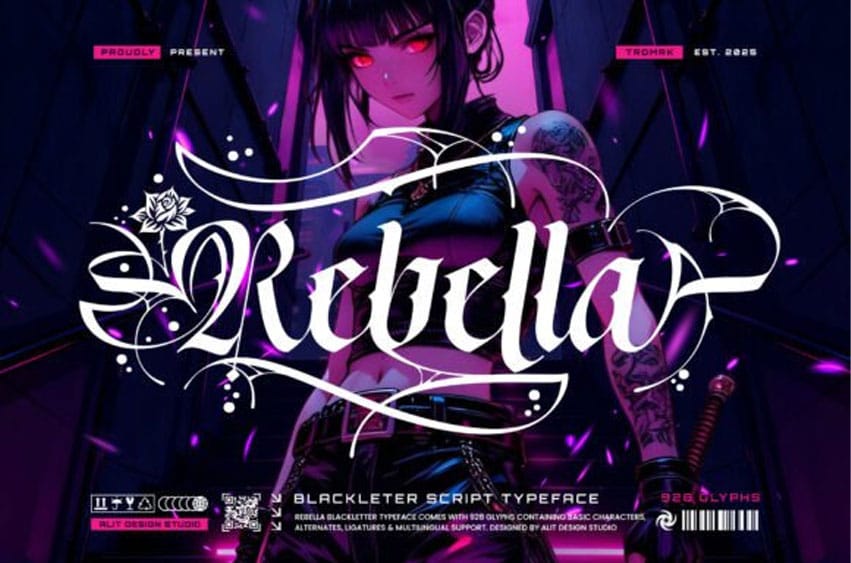 Rebella Font