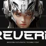 Reverb Futuristic Font