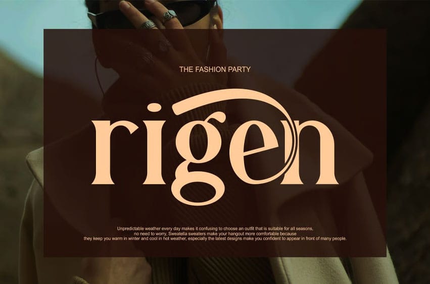 Rigen Font