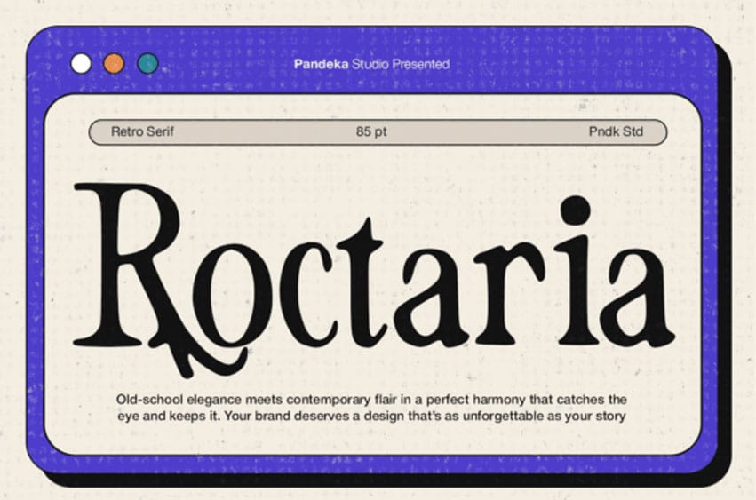 Roctaria Font
