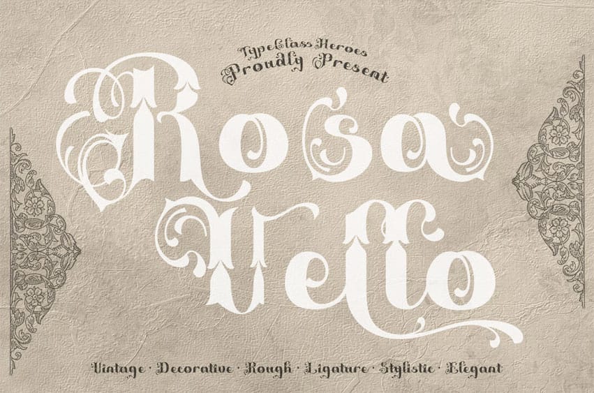 Rosavello Font