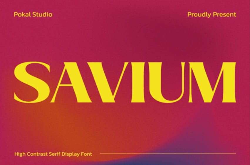 Savium Font