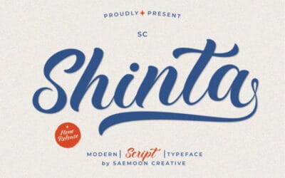 Shinta Regular Font