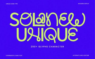 Solanew Font