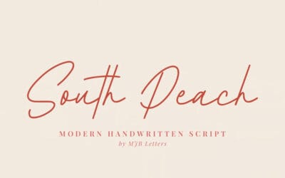 South Peach Font