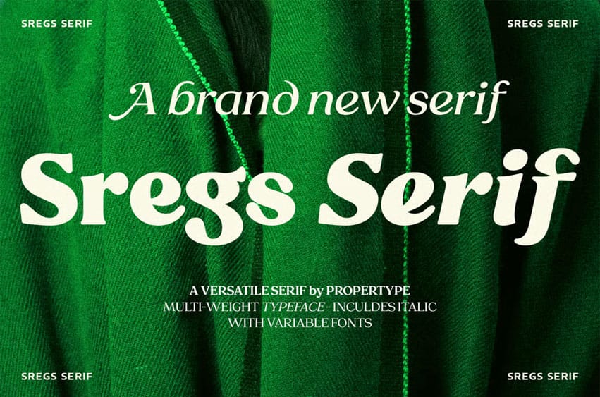 Sregs Serif Font