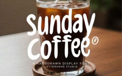 Sunday Coffee Font