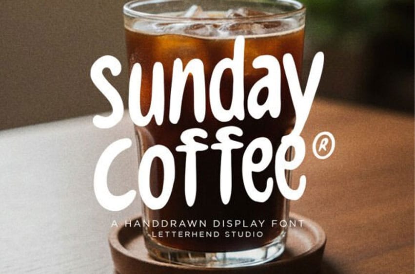 Sunday Coffee Font
