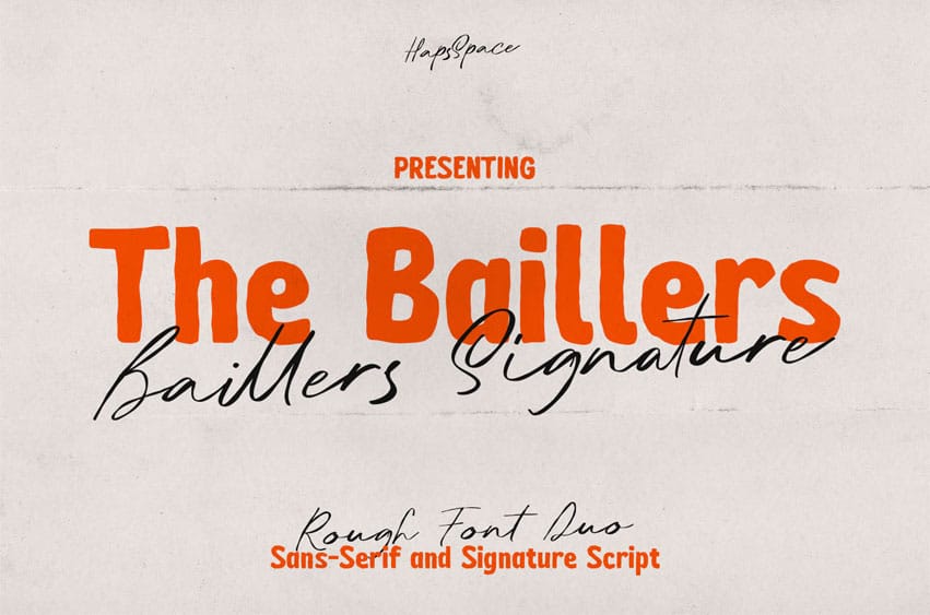The Baillers Font
