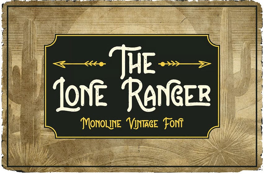 The Lone Ranger Font