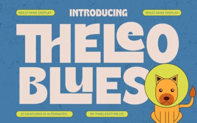 Theleo Blues Font