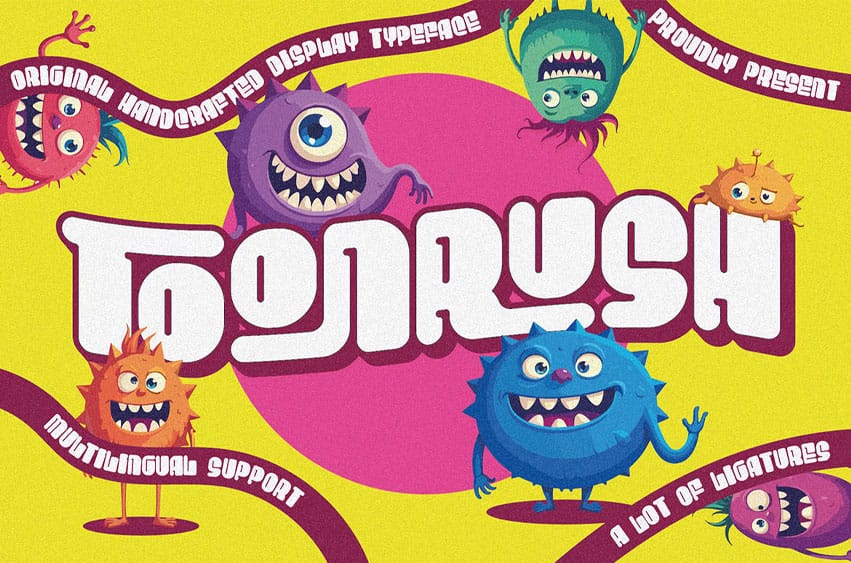 Toonrush Font