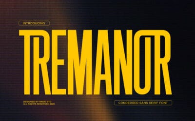Tremanor Font
