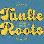 Tunlie Roots Font