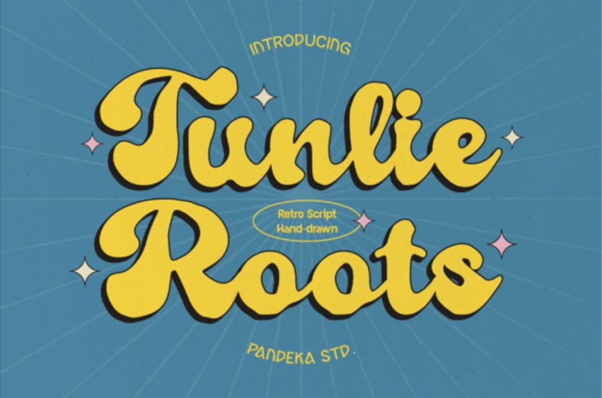 Tunlie Roots Font