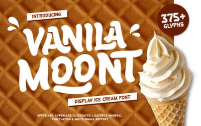 Vanila Moont Font