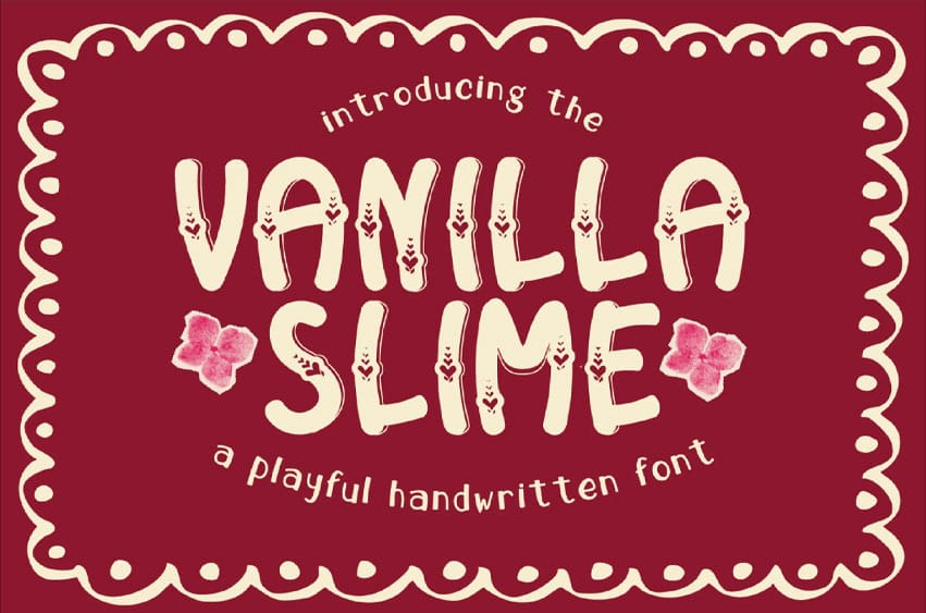 Vanillaslime Font