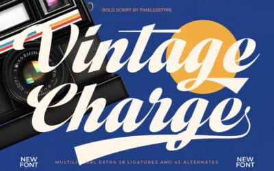 Vintage Charge Font