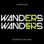 Wanders Font