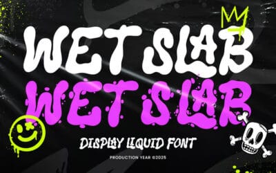 Wet Slab Font